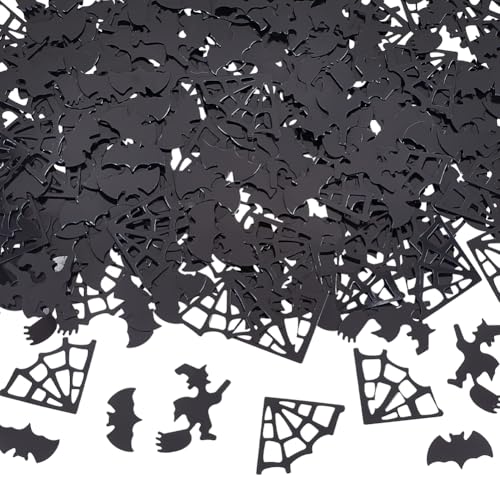 SUNNYCLUE 800~1200 Stück Halloween Konfetti Schwarze Fledermaus Konfetti In Großpackung Kunststoff Spinnennetz Fledermaus Magische Hexe Party Geschenk Streu Tischkonfetti Für Halloween Partygeschenke SUNNYCLUE 800~1200 Stück Halloween Konfetti Schwarze Fledermaus Konfetti In Großpackung Kunststoff Spinnennetz Fledermaus Magische Hexe Party Geschenk Streu Tischkonfetti Für Halloween Partygeschenke von SUNNYCLUE