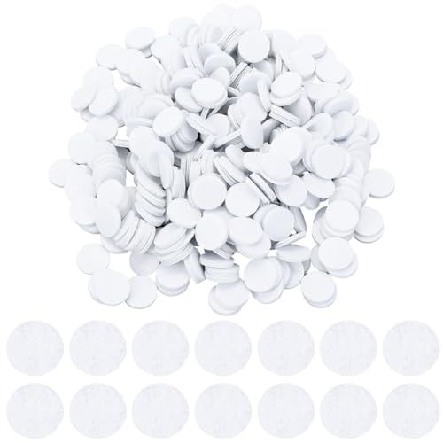 SUNNYCLUE Etwa 2000 Stück 25mm 1 Zoll Filzpads Weiß Runde Filzkreise Vliesstoff Weich Dünn 25mm Durchmesser Flaches Nadelfilzen Für Heimwerkerbedarf Schneiden Nähen Dekoration Handarbeiten Veredelung SUNNYCLUE Etwa 2000 Stück 25mm 1 Zoll Filzpads Weiß Runde Filzkreise Vliesstoff Weich Dünn 25mm Durchmesser Flaches Nadelfilzen Für Heimwerkerbedarf Schneiden Nähen Dekoration Handarbeiten Veredelung von SUNNYCLUE