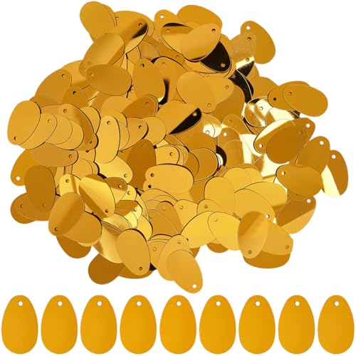 SUNNYCLUE Flache goldene Pailletten, 20 mm, ca. 1200 Stück, PVC, Kunst, Glitzer, ovale Form, Stickerei, lose Nähen, Ornamente, Spangles für Handwerk, DIY, Schmuckherstellung, Hochzeit, Weihnachten SUNNYCLUE Flache goldene Pailletten, 20 mm, ca. 1200 Stück, PVC, Kunst, Glitzer, ovale Form, Stickerei, lose Nähen, Ornamente, Spangles für Handwerk, DIY, Schmuckherstellung, Hochzeit, Weihnachten von SUNNYCLUE
