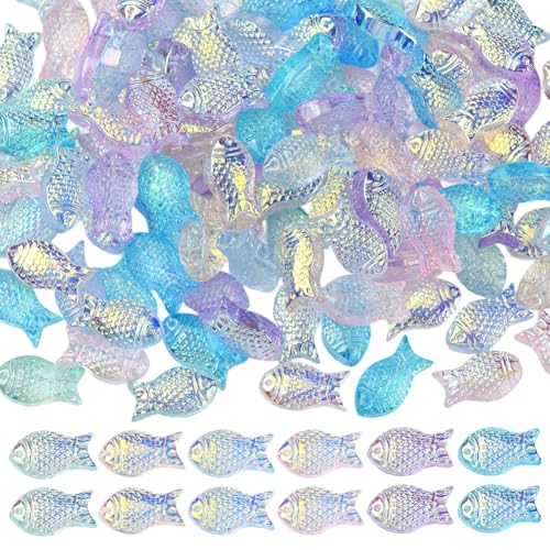 SUNNYCLUE Glasperlen in 5 Farben, Fischperlen, Meerestierperlen, Großpackung, Sommer, Ozean, Strand, glänzend, Kristall, handgefertigt, lose Abstandshalter, Charms für Schmuckherstellung, Armbänder SUNNYCLUE Glasperlen in 5 Farben, Fischperlen, Meerestierperlen, Großpackung, Sommer, Ozean, Strand, glänzend, Kristall, handgefertigt, lose Abstandshalter, Charms für Schmuckherstellung, Armbänder von SUNNYCLUE