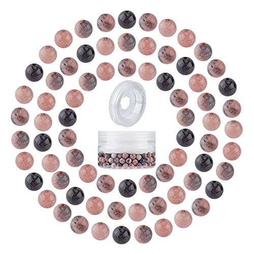 SUNNYCLUE 200 Stück 6 mm Rhodonit-Perlen Runde Steinperlen Halbedelperlen Elastischer Faden Und Kunststoffperlenbehälter Für Armbänder Halsketten Ohrringe Schmuckherstellung SUNNYCLUE 200 Stück 6 mm Rhodonit-Perlen Runde Steinperlen Halbedelperlen Elastischer Faden Und Kunststoffperlenbehälter Für Armbänder Halsketten Ohrringe Schmuckherstellung von SUNNYCLUE