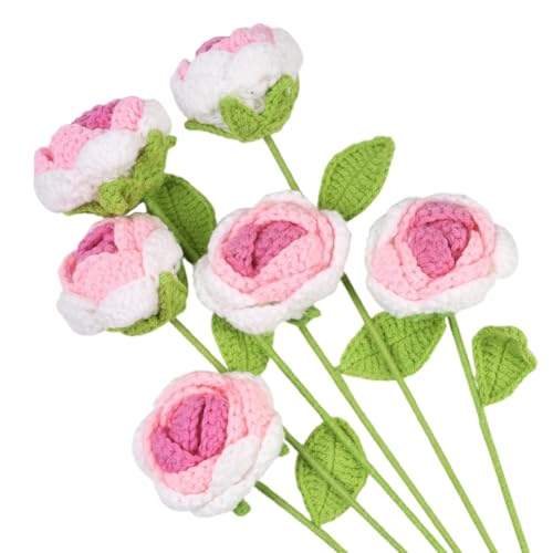 SUNNYCLUE Rosa Rose Häkelblumen Strickblumen Rosen Bulk mit Taschen Weiß Rosa Künstliches Polyestergarn Lange Stiele Romantische Häkelgeschenke für Geburtstag Hochzeit Party Zuhause Schreibtisch Dekor SUNNYCLUE Rosa Rose Häkelblumen Strickblumen Rosen Bulk mit Taschen Weiß Rosa Künstliches Polyestergarn Lange Stiele Romantische Häkelgeschenke für Geburtstag Hochzeit Party Zuhause Schreibtisch Dekor von SUNNYCLUE
