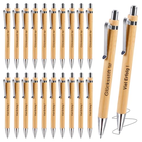 Holz Kugelschreiber, 50 PCS Kugelschreiber Set, Holzkugelschreiber für Schreiben, Journaling, Schule,Bürobedarf, Kugelschreiber Set Natur Plastikfreier für den Alltag Büro als Stilvolles Schreibgerät Holz Kugelschreiber, 50 PCS Kugelschreiber Set, Holzkugelschreiber für Schreiben, Journaling, Schule,Bürobedarf, Kugelschreiber Set Natur Plastikfreier für den Alltag Büro als Stilvolles Schreibgerät von SUNOYA