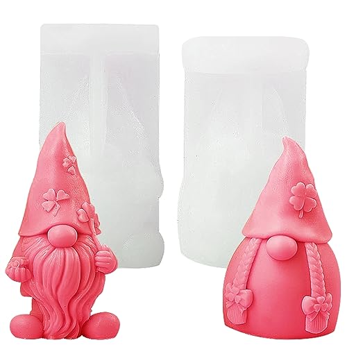 SUNSK 3D Weihnachtsmann Silikonformen Weihnachten Silikonform Gießformen 3D Weihnachten Zwerg Kerzengießform für Weihnachtstag Dekoration 2 Stück SUNSK 3D Weihnachtsmann Silikonformen Weihnachten Silikonform Gießformen 3D Weihnachten Zwerg Kerzengießform für Weihnachtstag Dekoration 2 Stück von SUNSK