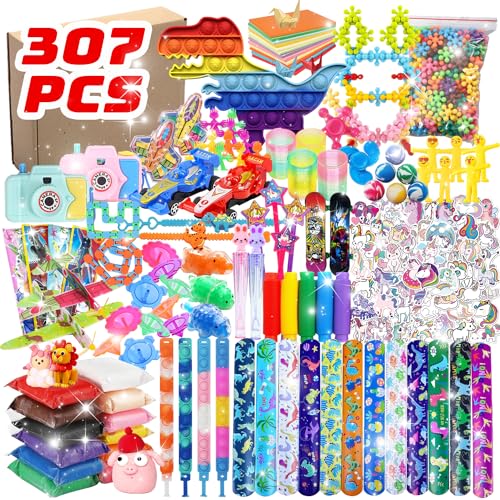 SUNXBUK 307-teiliges Partygeschenkset für Kindergeburtstage, Partygeschenke für Geburtstagsüberraschungen, Belohnungen für die Schule, Gastgeschenke, Geschenke für Mädchen und Jungen SUNXBUK 307-teiliges Partygeschenkset für Kindergeburtstage, Partygeschenke für Geburtstagsüberraschungen, Belohnungen für die Schule, Gastgeschenke, Geschenke für Mädchen und Jungen von SUNXBUK