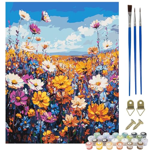 SUNXBUK Malen Nach Zahlen Erwachsene 40x50cm,Malen Nach Zahlen Kinder ab 7 10,Kreativ Diy Set Erwachsene,Painting by Numbers Adults Flowers Set,Leinwand Zum Bemalen Rahmenlos,Home Decor-C SUNXBUK Malen Nach Zahlen Erwachsene 40x50cm,Malen Nach Zahlen Kinder ab 7 10,Kreativ Diy Set Erwachsene,Painting by Numbers Adults Flowers Set,Leinwand Zum Bemalen Rahmenlos,Home Decor-C von SUNXBUK