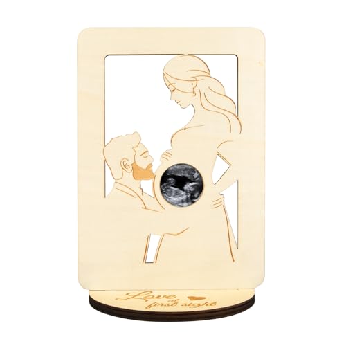 SUNYOK Schwangere Bilderrahmen Holz Ultraschallbild Fotorahmen Neue Eltern Geschenk Baby Ultraschall Sonogramm Bilderrahmen Geschenk für Werdende Mutter Vater Babyparty SUNYOK Schwangere Bilderrahmen Holz Ultraschallbild Fotorahmen Neue Eltern Geschenk Baby Ultraschall Sonogramm Bilderrahmen Geschenk für Werdende Mutter Vater Babyparty von SUNYOK