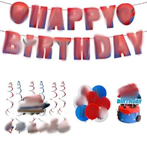 SUNZWO Superhelden Geburtstagsdeko Set – 58-tlg. Partygeschirr mit Ballons, Teller, Becher, Tischdecke & Tortendeko – für Jungen & Mädchen ab 3 Jahre – BPA-frei & kinderfreundlich SUNZWO Superhelden Geburtstagsdeko Set – 58-tlg. Partygeschirr mit Ballons, Teller, Becher, Tischdecke & Tortendeko – für Jungen & Mädchen ab 3 Jahre – BPA-frei & kinderfreundlich von SUNZWO