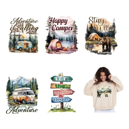 SUPERDANT 1 Stück/Set Aufkleber für Wärmeübertragung Forest Travel Forest Adventure Wärmeübertragung Aufkleber Waldreisen Waschbare Bügelfolie Für Kleidung T-Shirt Jeans Rucksäcke DIY Applique SUPERDANT 1 Stück/Set Aufkleber für Wärmeübertragung Forest Travel Forest Adventure Wärmeübertragung Aufkleber Waldreisen Waschbare Bügelfolie Für Kleidung T-Shirt Jeans Rucksäcke DIY Applique von SUPERDANT