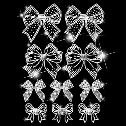 SUPERDANT 10 Stück Strass Hotfix Zum Aufbügeln Mit Fliegen Glitzernde Strass Transfer zum Aufbügeln Transferfolie Stras Hotfix Transfer Patch Für Kleidung Kapuzenpullover Taschen Hüte von SUPERDANT