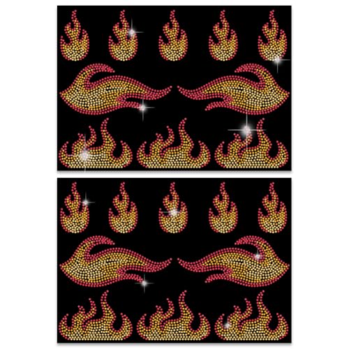 SUPERDANT 20 Stück Flammen Strasssteine Zum Aufbügeln 3 Stile Flammen Kristall Wärmeübertragungsaufkleber Zum Aufbügeln Für T Shirts Männern Und Frauen Kleidung Einkaufstaschen Jacken DIY Geschenke SUPERDANT 20 Stück Flammen Strasssteine Zum Aufbügeln 3 Stile Flammen Kristall Wärmeübertragungsaufkleber Zum Aufbügeln Für T Shirts Männern Und Frauen Kleidung Einkaufstaschen Jacken DIY Geschenke von SUPERDANT