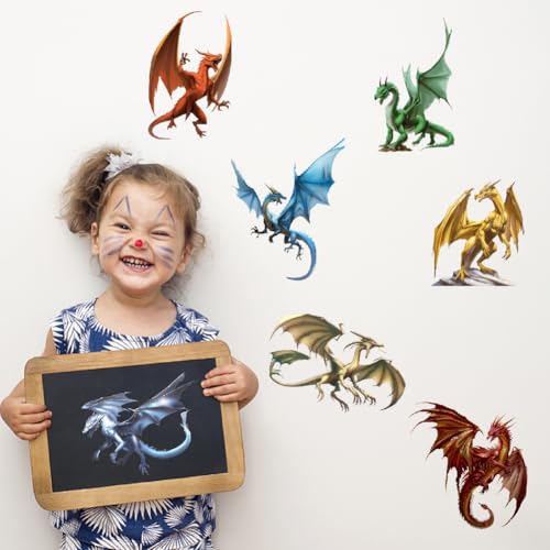 SUPERDANT 3D Drachen Wandaufkleber 15 Stück Flugsaurier Wandaufkleber Realistische Dinosaurier Wanddekoration Kinderzimmer Wandaufkleber Vinyl Abziehen Und Aufkleben Für Kinderzimmer Wanddekoration SUPERDANT 3D Drachen Wandaufkleber 15 Stück Flugsaurier Wandaufkleber Realistische Dinosaurier Wanddekoration Kinderzimmer Wandaufkleber Vinyl Abziehen Und Aufkleben Für Kinderzimmer Wanddekoration von SUPERDANT