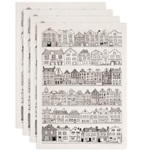 SUPERDANT 4 STÜCK Line House Unterglasur Transfers Aufkleberr Gebäude Porzellan Ton Transferpapier Keramik Unterglasur Blumenpapier für Keramiks Überglasur Emaille Wasserrutsche SUPERDANT 4 STÜCK Line House Unterglasur Transfers Aufkleberr Gebäude Porzellan Ton Transferpapier Keramik Unterglasur Blumenpapier für Keramiks Überglasur Emaille Wasserrutsche von SUPERDANT