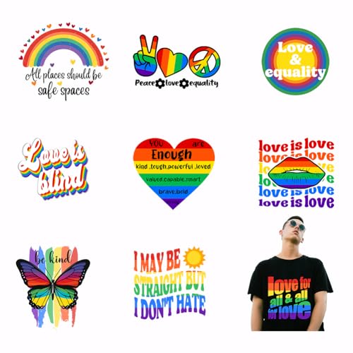 SUPERDANT 9 Stile Regenbogen Inspiration Wärmeübertragungstext Liebe Schmetterling Bügelbilder Kunststofffolie Logo Aufkleber Set Kleidung Bügelbilder Für T Shirts Segeltuchtaschen Jacken SUPERDANT 9 Stile Regenbogen Inspiration Wärmeübertragungstext Liebe Schmetterling Bügelbilder Kunststofffolie Logo Aufkleber Set Kleidung Bügelbilder Für T Shirts Segeltuchtaschen Jacken von SUPERDANT