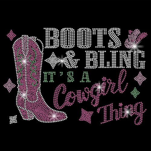 SUPERDANT Bling Boots Strasssteine Zum Aufbügeln It'S A Cowgirl Thing Wärmeübertragungsaufkleber Aufbügelaufkleber Strass Aufnäher Für Mädchen T Shirts Kleidung Tragetaschen Jacken DIY Bastelgeschenke SUPERDANT Bling Boots Strasssteine Zum Aufbügeln It'S A Cowgirl Thing Wärmeübertragungsaufkleber Aufbügelaufkleber Strass Aufnäher Für Mädchen T Shirts Kleidung Tragetaschen Jacken DIY Bastelgeschenke von SUPERDANT