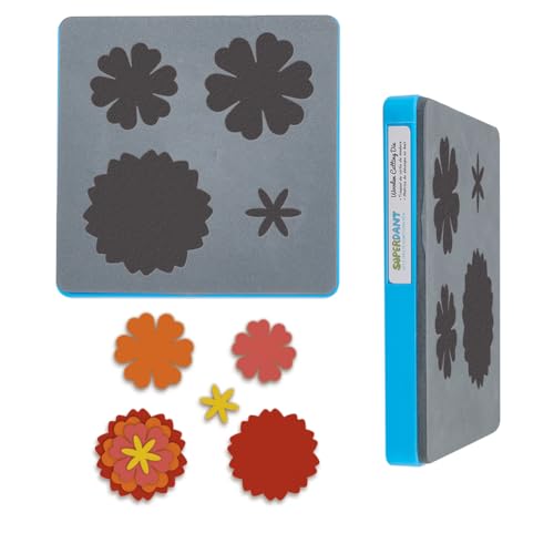 SUPERDANT Blumen Leder Stanzformen Schneidwerkzeug 4 Formen Blumen Holzschneidwerkzeug Leder Stanzform DIY Schneidwerkzeug Kunsthandwerk Werkzeug Kunstlederform Brosche Kopfschmuck Schlüsselanhänger SUPERDANT Blumen Leder Stanzformen Schneidwerkzeug 4 Formen Blumen Holzschneidwerkzeug Leder Stanzform DIY Schneidwerkzeug Kunsthandwerk Werkzeug Kunstlederform Brosche Kopfschmuck Schlüsselanhänger von SUPERDANT