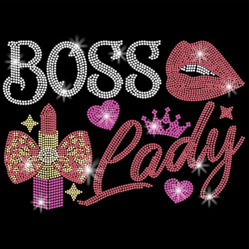 SUPERDANT Boss Lady Strasssteine Zum Aufbügeln Rote Lippen Kristall Wärmeübertragungsaufkleber Lippenstift Krone Aufbügeln Glitzernde Strass Aufnäher Für Damen T Shirts Kleidung Jacken DIY Geschenke SUPERDANT Boss Lady Strasssteine Zum Aufbügeln Rote Lippen Kristall Wärmeübertragungsaufkleber Lippenstift Krone Aufbügeln Glitzernde Strass Aufnäher Für Damen T Shirts Kleidung Jacken DIY Geschenke von SUPERDANT