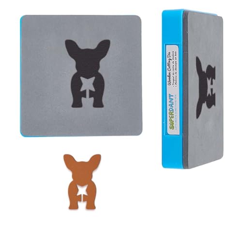 SUPERDANT Brotbeutel Clip Lederstanze Hundeform Holzstanze Tierleder Stanzformen DIY Kunsthandwerk Lederhandwerkswerkzeug Für Die Lederherstellung Für Handgefertigte Liebhabergeschenke von SUPERDANT