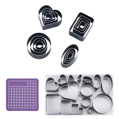SUPERDANT DIY Leder Stanzformen Herzen Rechteck Rund Hohlstanzer Werkzeug Manueller Leder Stanzform Lochstanzer Cutter Für Schmuckdesigns Handgefertigte DIY Bastelarbeiten Mit PVC SUPERDANT DIY Leder Stanzformen Herzen Rechteck Rund Hohlstanzer Werkzeug Manueller Leder Stanzform Lochstanzer Cutter Für Schmuckdesigns Handgefertigte DIY Bastelarbeiten Mit PVC von SUPERDANT
