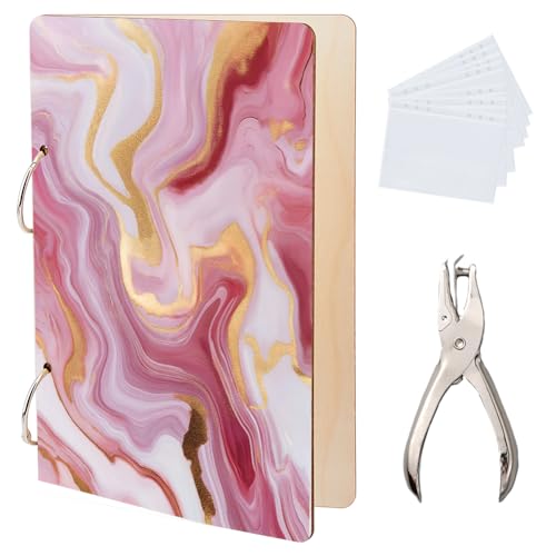 SUPERDANT Grußkarten Organizer Aus Rosa Marmor Rosa Vergoldeter Marmor Kartenhalter Aufbewahrung Für Geburtstags Und Urlaubskarten Holzordner 2 Ring Umschlag Mit Locher Und 20 Taschen SUPERDANT Grußkarten Organizer Aus Rosa Marmor Rosa Vergoldeter Marmor Kartenhalter Aufbewahrung Für Geburtstags Und Urlaubskarten Holzordner 2 Ring Umschlag Mit Locher Und 20 Taschen von SUPERDANT
