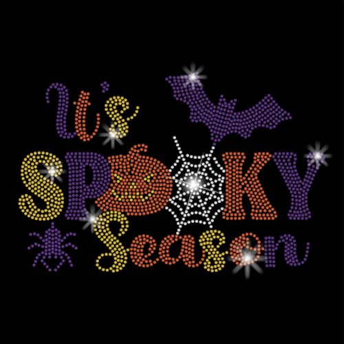 SUPERDANT Halloween Strasssteine Zum Aufbügeln Es Ist Gruselige Jahreszeit Wärmeübertragungsaufkleber DIY Kürbis Fledermaus Aufbügler. Bling Strass Aufnäher Für T Shirts Kleidung Hoodies Geschenke SUPERDANT Halloween Strasssteine Zum Aufbügeln Es Ist Gruselige Jahreszeit Wärmeübertragungsaufkleber DIY Kürbis Fledermaus Aufbügler. Bling Strass Aufnäher Für T Shirts Kleidung Hoodies Geschenke von SUPERDANT
