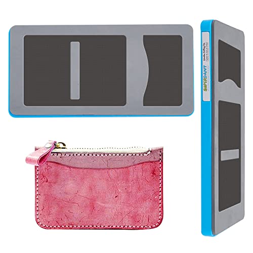 SUPERDANT Leder Geldbörse Mit Kartenhalter Stanzformen Vintage Leder Slim Leder Kartenetui Halter Stanzungen Brieftasche Geldbörse Stanzmaschine DIY Maschine Leder Karten Organizer von SUPERDANT