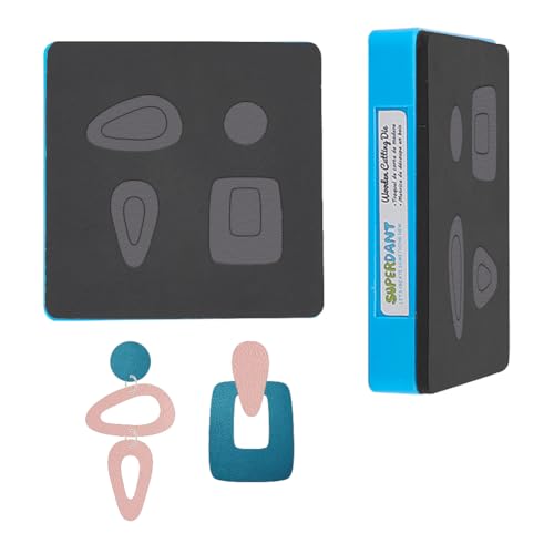 SUPERDANT Leder Stanzformen Ohrring Leder Stanzform Damen Unregelmäßige Geometrische Ohrring Stanze 2 Stile Stanzmaschine Kunstleder Für Frauen Mädchen Schmuck Baumelnde Ohrringe Geschenke DIY SUPERDANT Leder Stanzformen Ohrring Leder Stanzform Damen Unregelmäßige Geometrische Ohrring Stanze 2 Stile Stanzmaschine Kunstleder Für Frauen Mädchen Schmuck Baumelnde Ohrringe Geschenke DIY von SUPERDANT