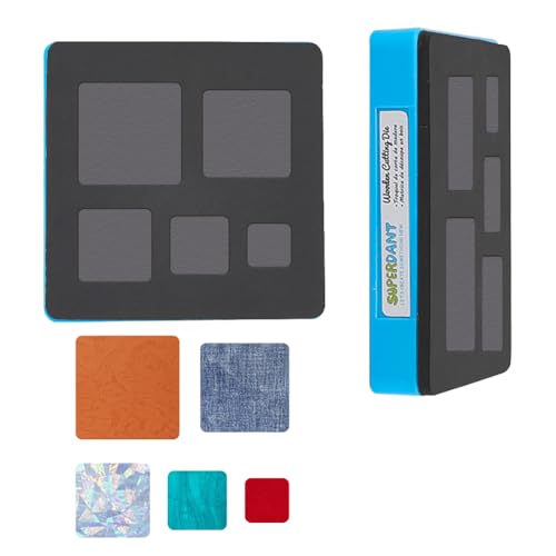 SUPERDANT Leder Stanzformen Ohrringe Leder Stanzform Damen Quadratisch Statement Ohrringe Stanzmaschine 2 Größen Stanzmaschine Kunstleder Für Frauen Mädchen Schmuck Eckmarkierung Geschenke DIY SUPERDANT Leder Stanzformen Ohrringe Leder Stanzform Damen Quadratisch Statement Ohrringe Stanzmaschine 2 Größen Stanzmaschine Kunstleder Für Frauen Mädchen Schmuck Eckmarkierung Geschenke DIY von SUPERDANT