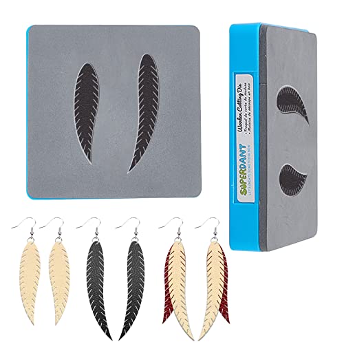 SUPERDANT Leder Stanzform Schichtohrringe Holzstanzen Federquaste Schneidemaschine Lederschmuck Stanzmaschine Mit Schutzbox Und Eva Schaum Für Heimwerkerarbeiten 10x10 cm SUPERDANT Leder Stanzform Schichtohrringe Holzstanzen Federquaste Schneidemaschine Lederschmuck Stanzmaschine Mit Schutzbox Und Eva Schaum Für Heimwerkerarbeiten 10x10 cm von SUPERDANT