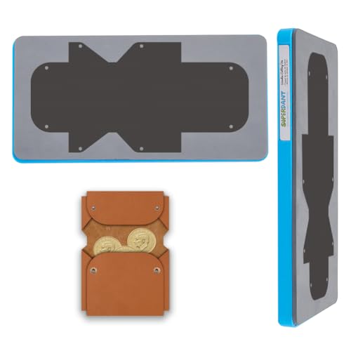SUPERDANT Leder Stanzformen Münzgeldbörsen Einfache Lederr Stanzform Für Münztaschen Vintage Lederstanzformen Heimwerker Holzstanzform Für Leder Die Herstellung von Lederkartenetuis von SUPERDANT