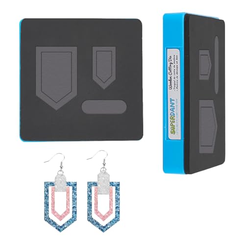 SUPERDANT Pentagon Stanzformen Aus Leder Geometrie Ohrringherstellungsstanze Mit Aushöhlungseffekt Holzstanzmaschine Für Frauen Und Mädchen Geschenke Schlüsselanhänger Schmuckherstellung SUPERDANT Pentagon Stanzformen Aus Leder Geometrie Ohrringherstellungsstanze Mit Aushöhlungseffekt Holzstanzmaschine Für Frauen Und Mädchen Geschenke Schlüsselanhänger Schmuckherstellung von SUPERDANT