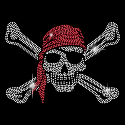 SUPERDANT Piratenschädel Strass Hotfix Zum Aufbügeln Totenkopf Halloween Bügelbild Strass Zum Aufbügeln Für T-Shirt DIY Stras Hotfix Transfer Patch Für Kleidung Tragetasche Kunsthandwerk Geschenke SUPERDANT Piratenschädel Strass Hotfix Zum Aufbügeln Totenkopf Halloween Bügelbild Strass Zum Aufbügeln Für T-Shirt DIY Stras Hotfix Transfer Patch Für Kleidung Tragetasche Kunsthandwerk Geschenke von SUPERDANT