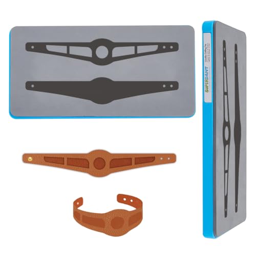 SUPERDANT Stanzformen Für Armbänder Leder Stanzmaschine Stanzwerkzeug Für Armbänder Schmuckherstellung DIY Holzstanzformen Geschenke Für Bastler von SUPERDANT