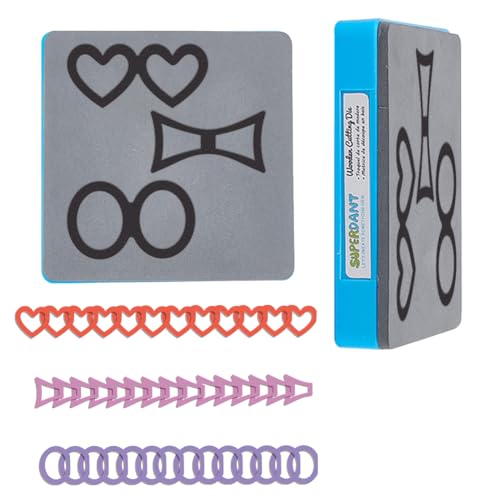 SUPERDANT Stanzformen Lederarmbänder Herz Dreieck Kreis Kette Armband Lederstanzmaschine Bastelstanzwerkzeug Für Die Armbandherstellung DIY Holzstanzformen Geschenke Für Bastler SUPERDANT Stanzformen Lederarmbänder Herz Dreieck Kreis Kette Armband Lederstanzmaschine Bastelstanzwerkzeug Für Die Armbandherstellung DIY Holzstanzformen Geschenke Für Bastler von SUPERDANT