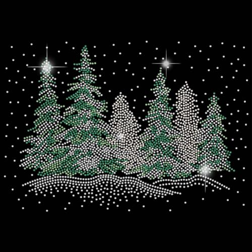 SUPERDANT Strass Hotfix Zum Aufbügeln Bling Bäume Glitzernde Strass Hotfix Transfer Patch Winter Kiefer Schnee T Shirt Kristall Bügelbild Strass Zum Aufbügeln Kristall Dekor Für T Shirts Hoodie SUPERDANT Strass Hotfix Zum Aufbügeln Bling Bäume Glitzernde Strass Hotfix Transfer Patch Winter Kiefer Schnee T Shirt Kristall Bügelbild Strass Zum Aufbügeln Kristall Dekor Für T Shirts Hoodie von SUPERDANT