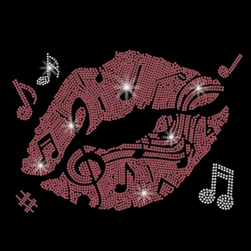 SUPERDANT Strass Aufnäher Mit Roten Lippen Aufbügeln Musiknoten Kristall Wärmeübertragungsaufkleber Musikalische Aufbügler Glitzernde Diamant Aufnäher Für T Shirts Kleidung Tragetaschen DIY Geschenke SUPERDANT Strass Aufnäher Mit Roten Lippen Aufbügeln Musiknoten Kristall Wärmeübertragungsaufkleber Musikalische Aufbügler Glitzernde Diamant Aufnäher Für T Shirts Kleidung Tragetaschen DIY Geschenke von SUPERDANT