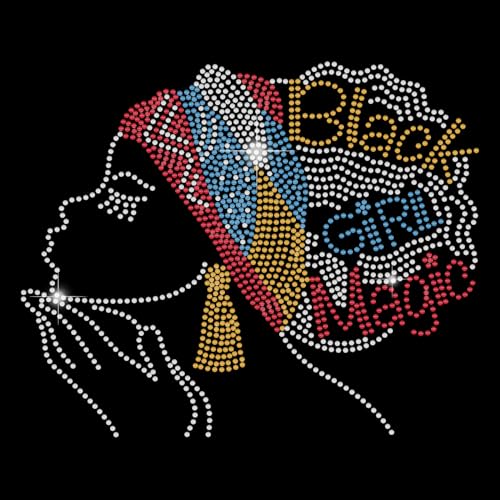 SUPERDANT Strass Hotfix Zum Aufbügeln Black Girl Magic Strass Hotfix Transfer Patch Eisen Bügelbild Strass Zum Aufbügeln Schwarze Frauen Mit Lockigem Haar Transfer Patches Applikationen Verzierungen SUPERDANT Strass Hotfix Zum Aufbügeln Black Girl Magic Strass Hotfix Transfer Patch Eisen Bügelbild Strass Zum Aufbügeln Schwarze Frauen Mit Lockigem Haar Transfer Patches Applikationen Verzierungen von SUPERDANT