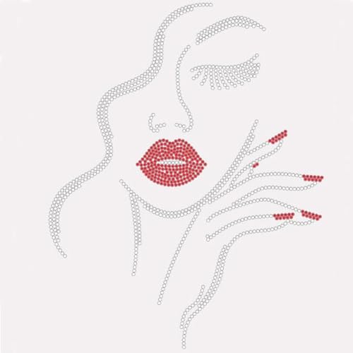 SUPERDANT Strass Hotfix Zum Aufbügeln Frauengesichter Rote Lippen Schönheitskristalle Bügelbild Strass Zum Aufbügeln Stras Hotfix Transfer Patch Für Mädchen T Shirts Kleidung Tragetasche Basteln SUPERDANT Strass Hotfix Zum Aufbügeln Frauengesichter Rote Lippen Schönheitskristalle Bügelbild Strass Zum Aufbügeln Stras Hotfix Transfer Patch Für Mädchen T Shirts Kleidung Tragetasche Basteln von SUPERDANT
