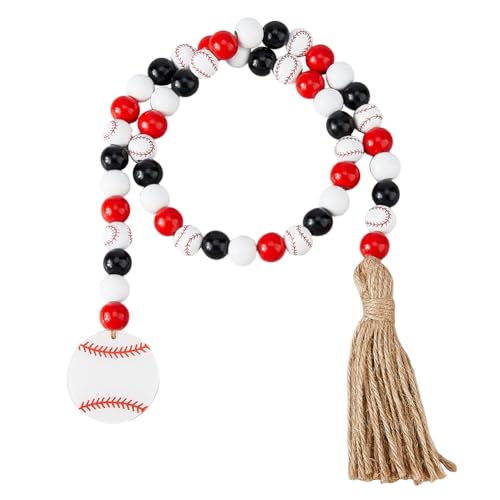 SUPERFINDINGS 1 Zoll Baseball Holzperlen Quaste Boho Rustikale Landdekoration Bauernhaus Wandbehang Gebetskette Natürliche Holzperlen Girlande Für Wandregal Vase SUPERFINDINGS 1 Zoll Baseball Holzperlen Quaste Boho Rustikale Landdekoration Bauernhaus Wandbehang Gebetskette Natürliche Holzperlen Girlande Für Wandregal Vase von SUPERFINDINGS