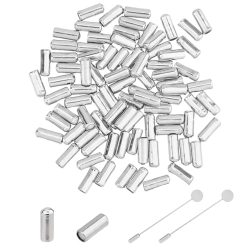 SUPERFINDINGS 100 Stück Broschennadeln Stopper Anstecknadel Endkappe Für Anstecknadel Mit Silikon An Der Innenseite Verschluss Nadelhalter Stopper Revers Schal Hut Sicherheitsnadeln Für Brosche SUPERFINDINGS 100 Stück Broschennadeln Stopper Anstecknadel Endkappe Für Anstecknadel Mit Silikon An Der Innenseite Verschluss Nadelhalter Stopper Revers Schal Hut Sicherheitsnadeln Für Brosche von SUPERFINDINGS