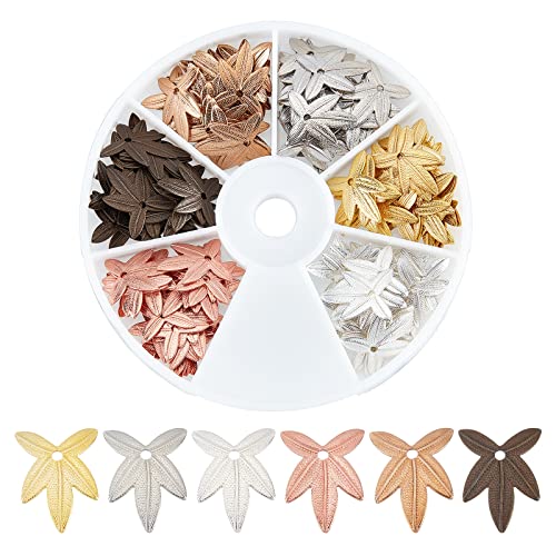 SUPERFINDINGS 150 Stück 6 Farben Messing Ahornblatt Charms 11x14mm Metallblatt Charms Cannabis Baum Blätter Anhänger Herbst Herbstblatt Mit Aufbewahrungsbox Für Schmuckherstellung Bohrung: 1.4mm SUPERFINDINGS 150 Stück 6 Farben Messing Ahornblatt Charms 11x14mm Metallblatt Charms Cannabis Baum Blätter Anhänger Herbst Herbstblatt Mit Aufbewahrungsbox Für Schmuckherstellung Bohrung: 1.4mm von SUPERFINDINGS