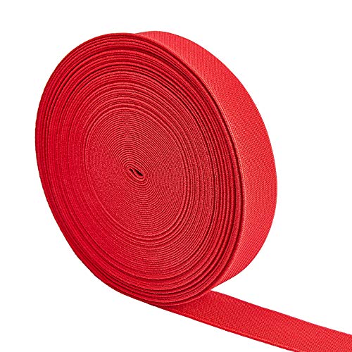 SUPERFINDINGS 17.5Yard Ultra Breites Dickes Flaches Gummiband Schweres Stretch Gummiband Mit Hoher Elastizität Für Haargummis Stirnbänder Gurtband Kleidungsnähzubehör Rot 1.18 Zoll SUPERFINDINGS 17.5Yard Ultra Breites Dickes Flaches Gummiband Schweres Stretch Gummiband Mit Hoher Elastizität Für Haargummis Stirnbänder Gurtband Kleidungsnähzubehör Rot 1.18 Zoll von SUPERFINDINGS
