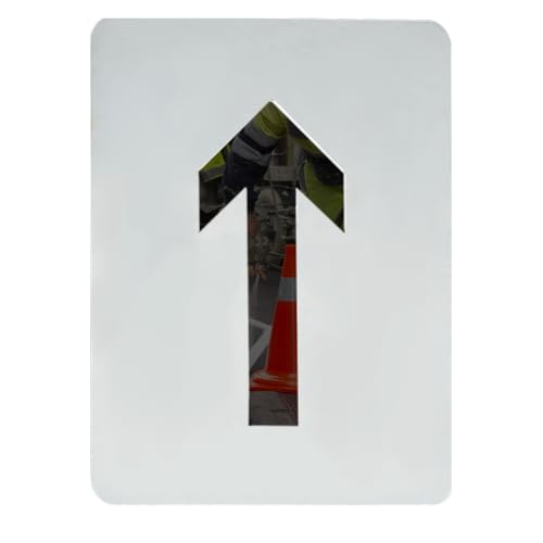 SUPERFINDINGS 1Pc Pfeil Schablone Parkplatz Pfeil Malvorlagen 11.81 Zoll Pfeil Schild Farbschablone Eisen Ausgeschnittenes Brett Anzeige Pfeil Zeichenwerkzeug Für Parkplatz SUPERFINDINGS 1Pc Pfeil Schablone Parkplatz Pfeil Malvorlagen 11.81 Zoll Pfeil Schild Farbschablone Eisen Ausgeschnittenes Brett Anzeige Pfeil Zeichenwerkzeug Für Parkplatz von SUPERFINDINGS
