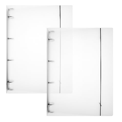 SUPERFINDINGS 2 Stück Ringbuch Mit 6 Löchern 12.63x9.4Zoll PP Lose Blätter Notizbuch Aktenordner Organizer Hardcover Ordner Planer Für Büro SUPERFINDINGS 2 Stück Ringbuch Mit 6 Löchern 12.63x9.4Zoll PP Lose Blätter Notizbuch Aktenordner Organizer Hardcover Ordner Planer Für Büro von SUPERFINDINGS