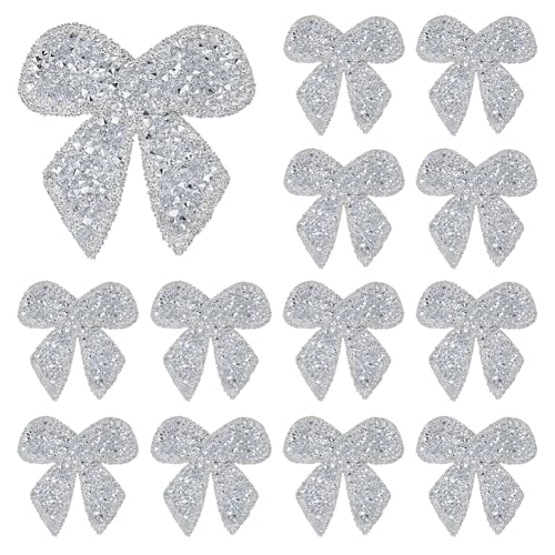 SUPERFINDINGS 20 x Strass-Flicken mit Kristallschleifen, Hotfix, Stickerei-Flicken zum Aufbügeln, Nähen, Flicken für Bastelarbeiten, Kleidung, Taschen, Jeans, Rucksäcke SUPERFINDINGS 20 x Strass-Flicken mit Kristallschleifen, Hotfix, Stickerei-Flicken zum Aufbügeln, Nähen, Flicken für Bastelarbeiten, Kleidung, Taschen, Jeans, Rucksäcke von SUPERFINDINGS