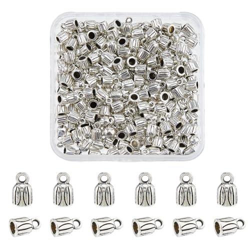 SUPERFINDINGS 200 Stück Kordelendkappen Kordelenden Aus Edelstahl Lederkordel Beschläge Seil Endkappe Endkappen Aus Tibetischer Legierung Metallzubehör Für Heimwerker Schmuckherstellung SUPERFINDINGS 200 Stück Kordelendkappen Kordelenden Aus Edelstahl Lederkordel Beschläge Seil Endkappe Endkappen Aus Tibetischer Legierung Metallzubehör Für Heimwerker Schmuckherstellung von SUPERFINDINGS