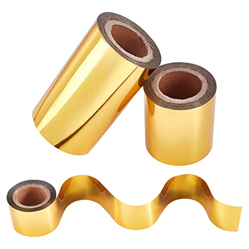 SUPERFINDINGS 3 Rollen 3 Größe Gold Heißfolienprägepapier Wärmeübertragungsfolienpapier Heißfolienpapierrollen Für DIY Folienpapier Prägung Scrapbooking Bastelprojekte SUPERFINDINGS 3 Rollen 3 Größe Gold Heißfolienprägepapier Wärmeübertragungsfolienpapier Heißfolienpapierrollen Für DIY Folienpapier Prägung Scrapbooking Bastelprojekte von SUPERFINDINGS