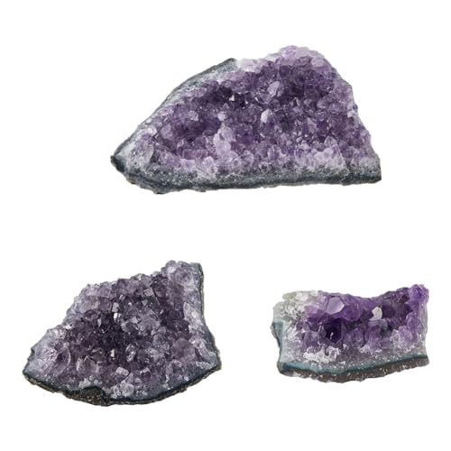 SUPERFINDINGS 3 Stile Lila Amethyst Steine Rohe Amethyst Cluster Geoden Lila Edelsteine Lila Rohkristalle Natürliche Rohsteine Für Zuhause 1.6 Zoll SUPERFINDINGS 3 Stile Lila Amethyst Steine Rohe Amethyst Cluster Geoden Lila Edelsteine Lila Rohkristalle Natürliche Rohsteine Für Zuhause 1.6 Zoll von SUPERFINDINGS