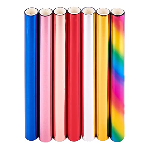 SUPERFINDINGS 7 Rolle 7 Farben Gold Heißfolienprägepapier 19.5cm Wärmeübertragungsfolie Papier Glimmer Heißfolienpapierrollen Für DIY Folienpapier Prägung Scrapbooking Bastelprojekte SUPERFINDINGS 7 Rolle 7 Farben Gold Heißfolienprägepapier 19.5cm Wärmeübertragungsfolie Papier Glimmer Heißfolienpapierrollen Für DIY Folienpapier Prägung Scrapbooking Bastelprojekte von SUPERFINDINGS