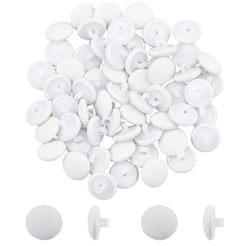 SUPERFINDINGS 80 Stück Weiße Satin Stoffknöpfe Mit Pilzstoff Überzogene Knöpfe Mit Kunststoffschaft 12mm Runde Knöpfe Für Hochzeitskleider Anzüge DIY Nähen SUPERFINDINGS 80 Stück Weiße Satin Stoffknöpfe Mit Pilzstoff Überzogene Knöpfe Mit Kunststoffschaft 12mm Runde Knöpfe Für Hochzeitskleider Anzüge DIY Nähen von SUPERFINDINGS